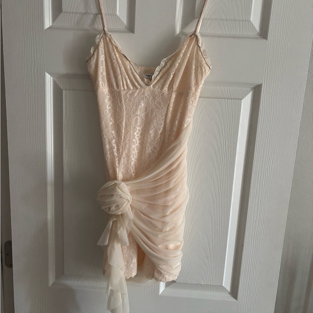 NWOT cream lace mistress rocks dress - Picture 4 of 10